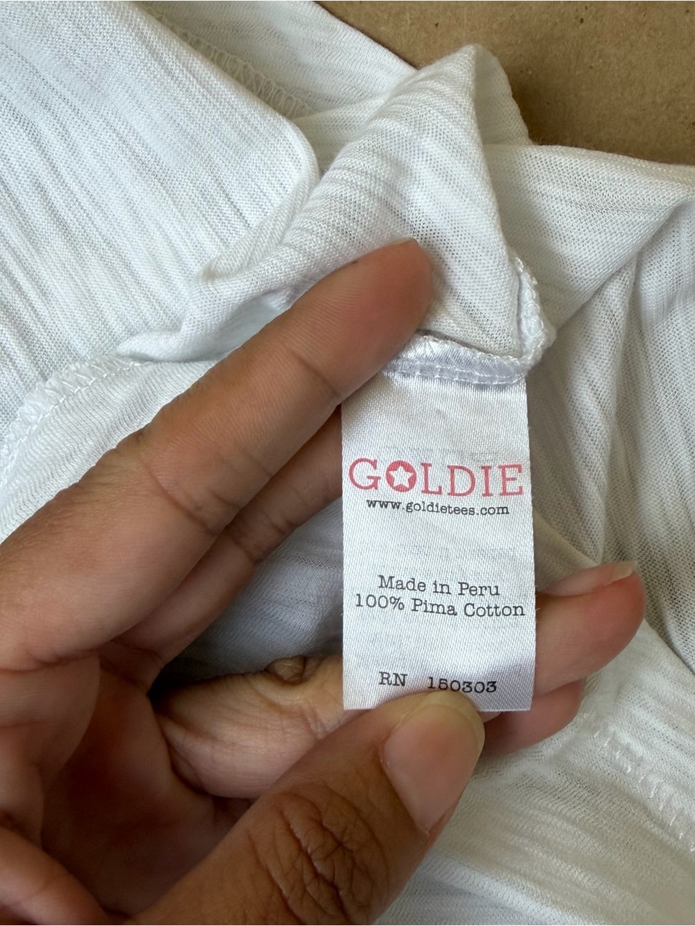 Goldie Ringer Tee - Picture 8 of 8